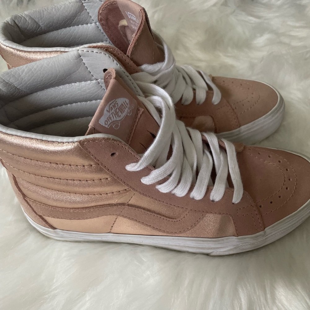 Women’s Rose gold Vans